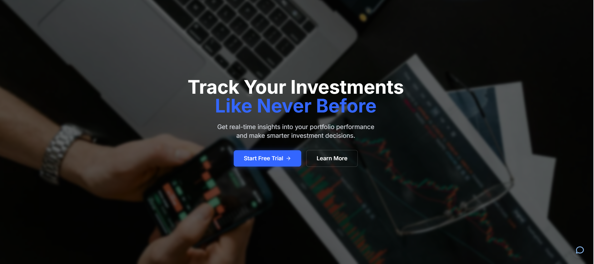 Investfolio Project Screenshot
